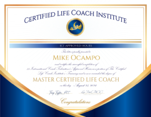 Master Certified Life Coach - Mindful Momentum Coaching LLC - Mike Ocampo